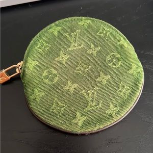 Louis Vuitton Porte Monnaie round coin pouch
